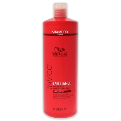 Shop Wella Invigo Brilliance Shampoo For Coarse Hair By  For Unisex - 33.8 oz Shampoo