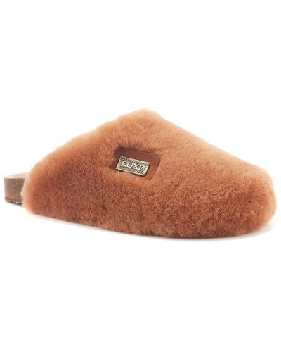 Shop Australia Luxe Collective Dreamer Suede Slipper In Pink