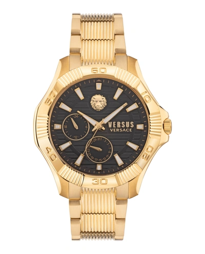 Shop Versus Dtla Bracelet Watch In Gold
