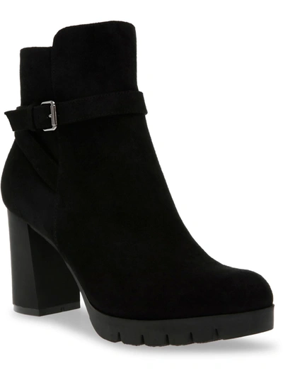 Shop Anne Klein Womens Dressy Lifestyle Ankle Boots In Black