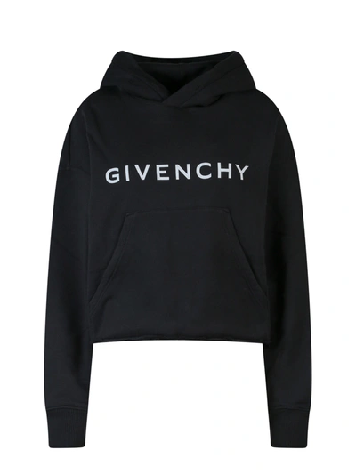 Shop Givenchy Cotton Sweatshirt With  Print