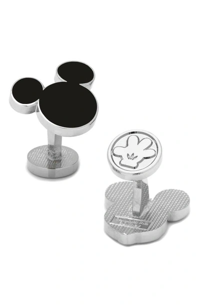 Cufflinks, Inc . X Disney® Mickey Mouse Cuff Link & Stud Set In Black