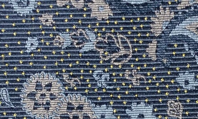 Shop Cufflinks, Inc Paisley Silk Tie In Blue