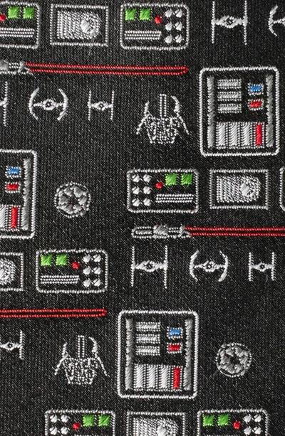 Cufflinks, Inc . Star Wars™ Darth Vader Chest Plate Silk Tie In Black