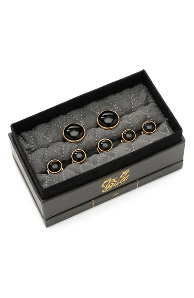 Cufflinks, Inc . Onyx Cuff Link & Stud Set In Black