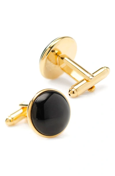 Cufflinks, Inc . Onyx Cuff Link & Stud Set In Black