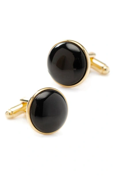 Cufflinks, Inc . Onyx Cuff Link & Stud Set In Black