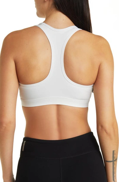 Shop Nike Dri-fit Padded Sports Bra In White/ Stone Mauve/ Black