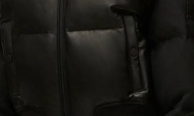 Shop Moose Knuckles Quilted Bomber Jacket In Black