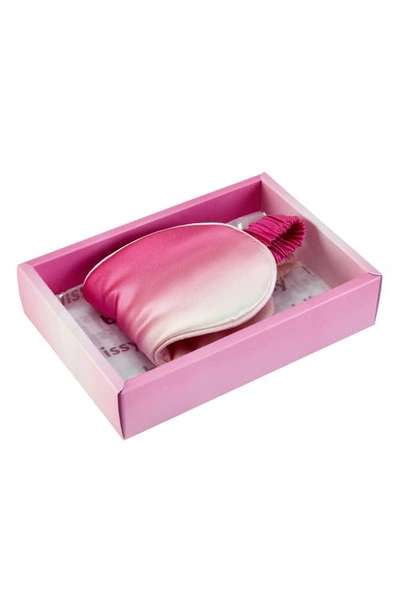 Shop Blissy Silk Sleep Mask In Pink Ombre