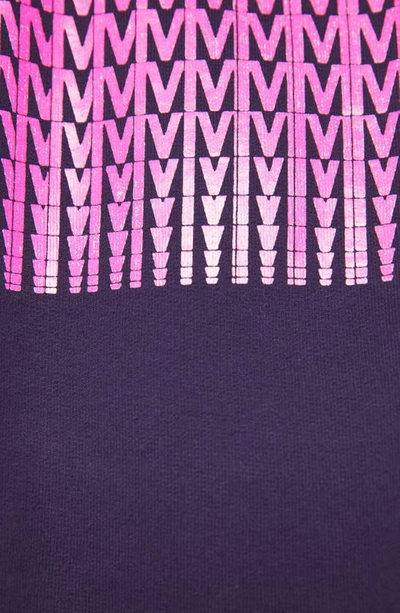 Shop Mother The Boost Cutoff Sweatshirt In Glitch