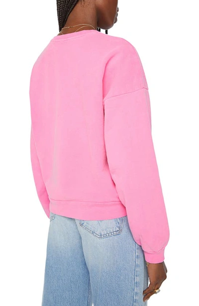 Mother The Drop Square Sweatshirt In Mind Your