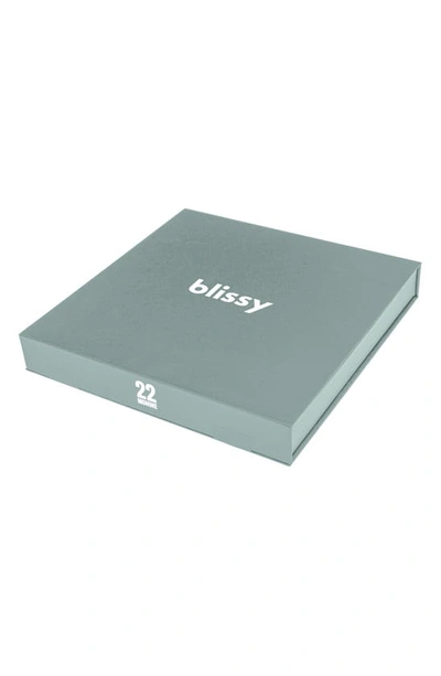 Blissy Dream 4-piece Mulberry Silk Set In Matcha