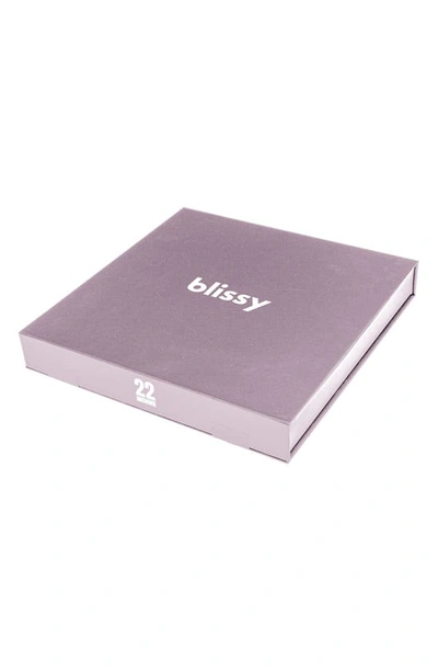 Blissy Dream 4-piece Mulberry Silk Set In Lavender