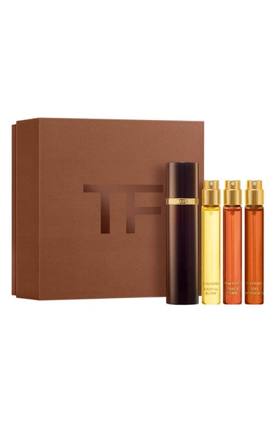 Shop Tom Ford Private Blend Enigmatic Woods Fragrance Travel Set & Atomizer