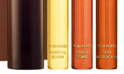 Shop Tom Ford Private Blend Enigmatic Woods Fragrance Travel Set & Atomizer