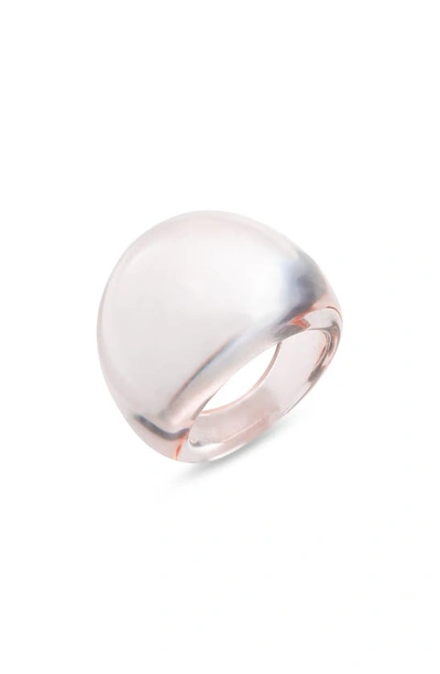 Vidakush Pink Jelly Ring In Pink