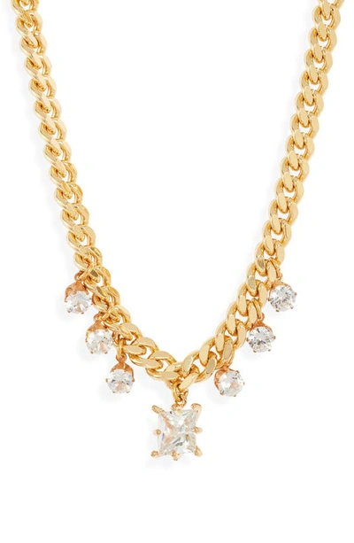 Shop Vidakush 100k Magic Crystal Charm Necklace In Gold