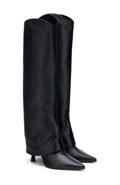 Shop Agl Attilio Giusti Leombruni Letizia Western Boot In Nero