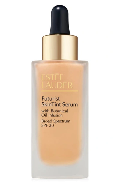 Shop Estée Lauder Futurist Skintint Serum Foundation Spf 20 In 1w1 Bone