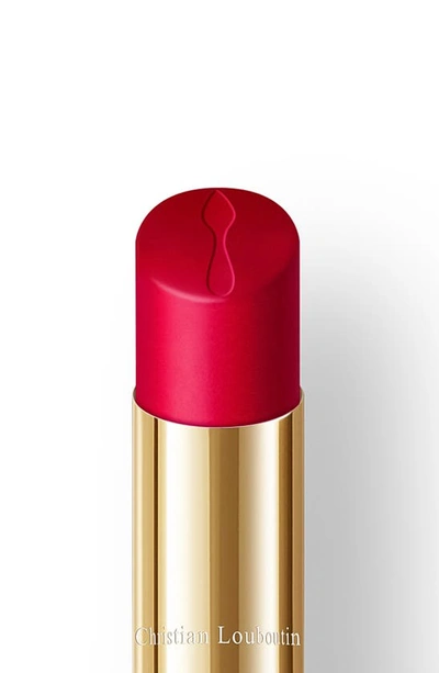 Shop Christian Louboutin Rouge Stiletto Lumi Matte Lipstick In Dramarose 814l