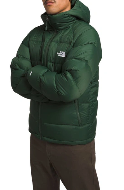 Shop The North Face Hydrenalite Water Repellent 600 Fill Power Down Jacket In Pine Needle