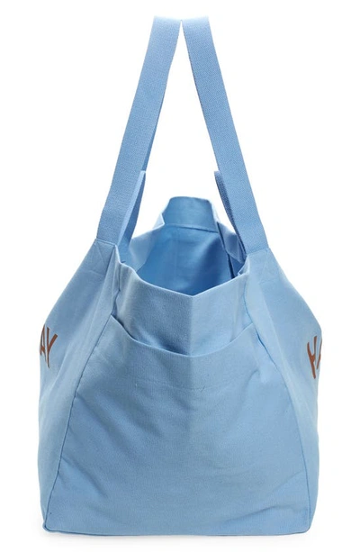 Shop Hay Weekend Tote Bag In Sky Blue