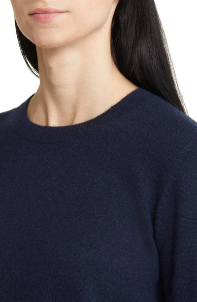 Nordstrom Crewneck Cashmere Sweater In Navy Night