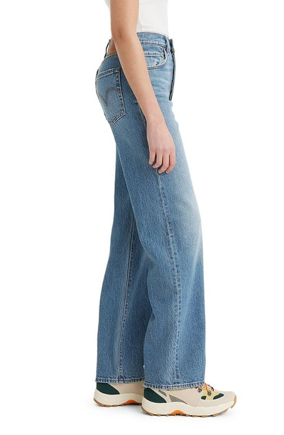 Shop Levi's Ribcage High Waist Straight Leg Jeans In Dance Around