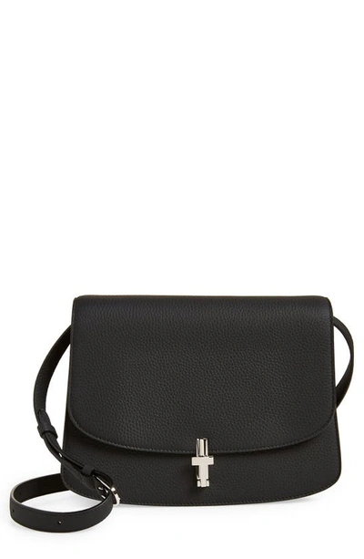 Shop The Row Sofia 10.0 Leather Crossbody Bag In Black
