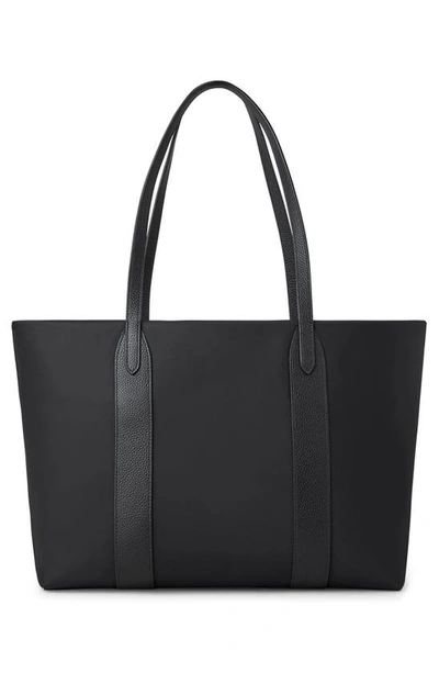 Shop Mulberry Bayswater Nylon Tote In Black