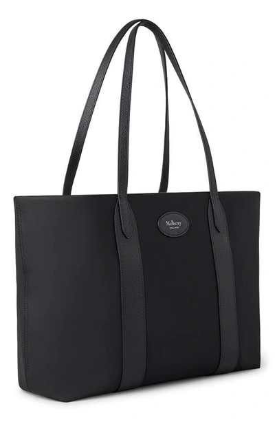 Mulberry Bayswater Nylon Tote In Black