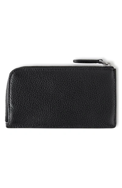 Shop Mulberry Continental Leather Zip Pouch In Black
