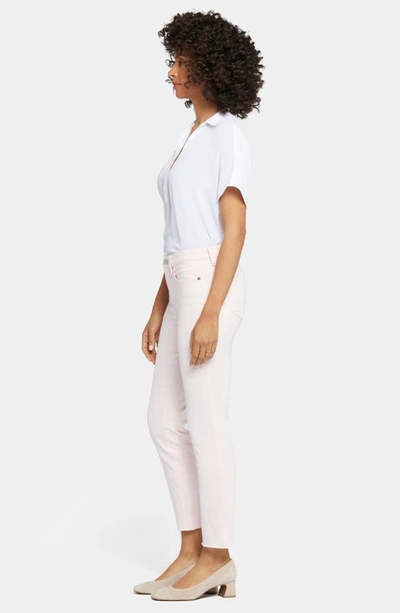 Nydj Sheri Slim Jeans In Optic White In Felicity