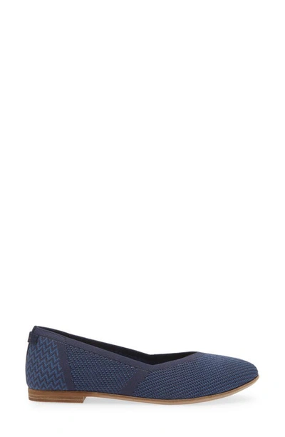 Shop Toms Eve Flat In Navy