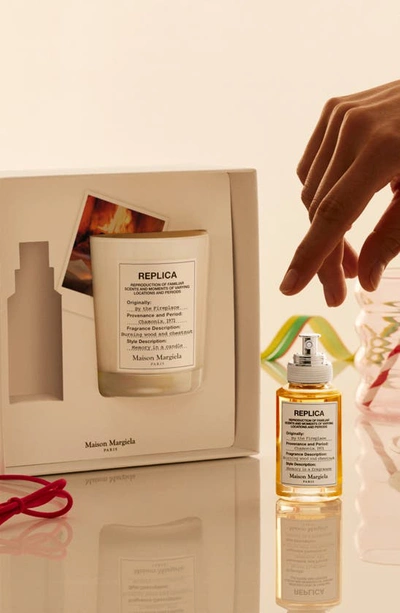 Shop Maison Margiela Replica By The Fireplace Candle & Fragrance Set $123 Value
