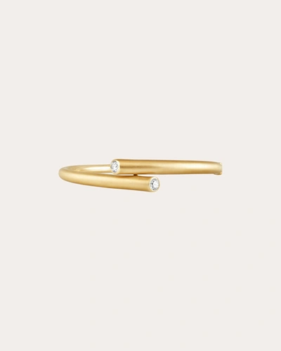 Shop Carelle Women's Whirl Diamond Bracelet In Gold