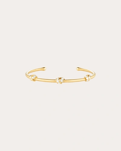 Shop Carelle Women's Multi Knot Diamond Bangle In Gold