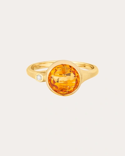 Shop Carelle Women's Stackable Ring In Orange