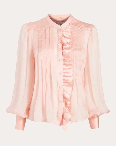 Shop Temperley London Women's Penny Shirt In Pink