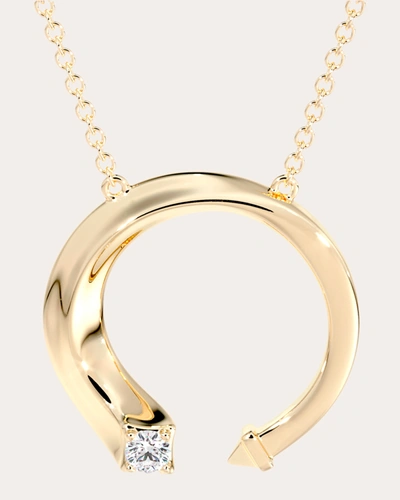 Shop De Beers Forevermark Women's Gold & Diamond Pendant Necklace