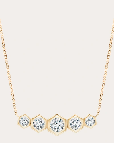 Natori Women's Indochine Bamboo 14k Gold Diamond Pendant Necklace In Gold