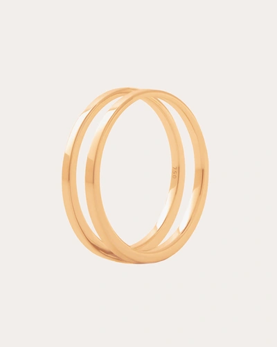 Shop Marie Mas Women's Unisex 18k Yellow Gold U Ring