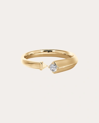 Shop De Beers Forevermark Women's Forevermark Avaanti Closed Ring In Gold