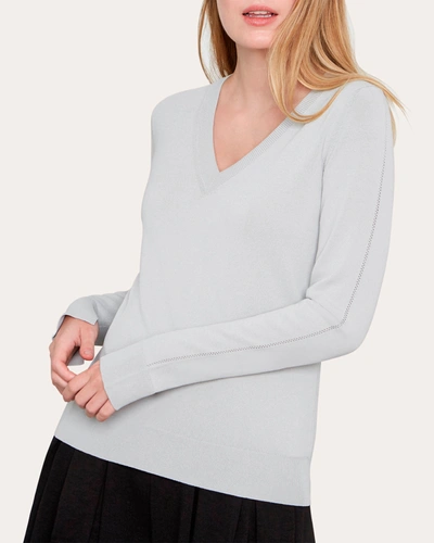 Shop Santicler Women's Livia V-neck Sweater In Grey
