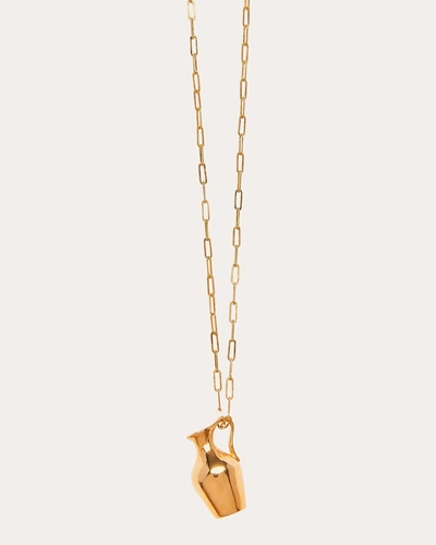 Shop Pamela Love Women's Vessel Pendant Necklace In Gold