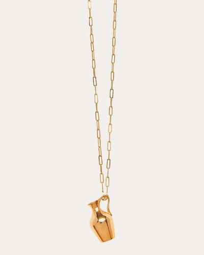 Pamela Love Women's Vessel Gold-plated Pendant Necklace Metal In Gold