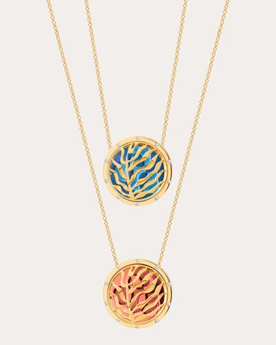 Shop Carol Kauffmann Women's Matisse Pendant Necklace In Gold