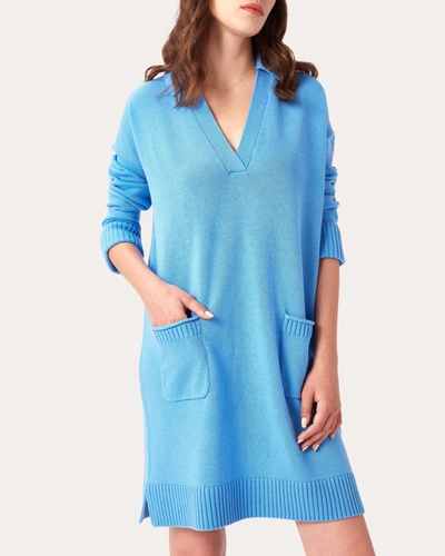 Shop Diane Von Furstenberg Women's Malone Dress In Blue