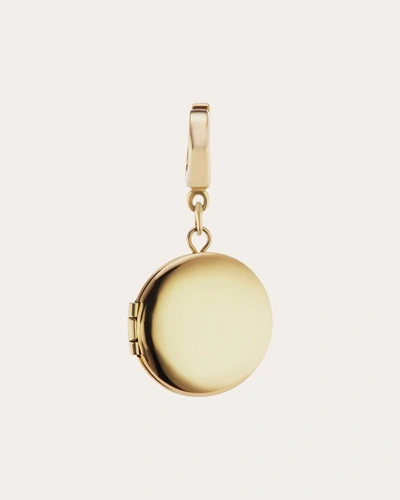 Shop The Gild Women's Circle Locket Charm In Gold